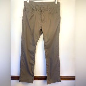 Prana Pants Mens 32x30 Mud Brion II Hiking Trail Commute Work Fish Camp Chore